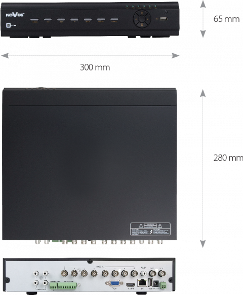 Rejestrator NOVUS NDR-BA5208