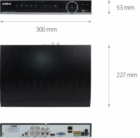 Rejestrator AHD NHDR-5004AHD