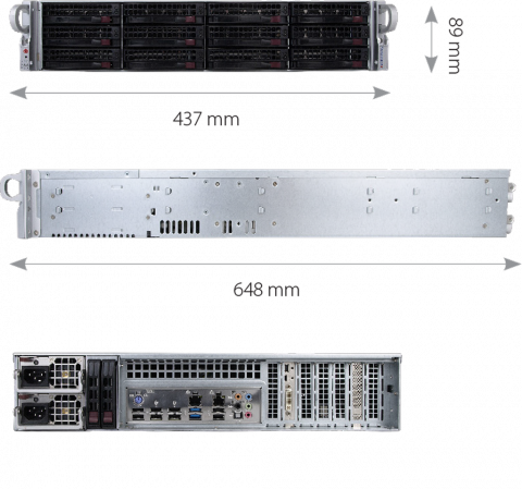 NOVUS NMS Network Video Recorder NVR X-2U/36/R