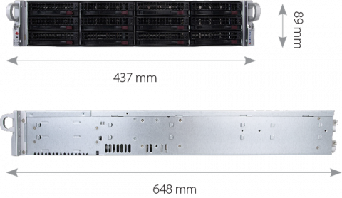 NOVUS Rejestrator sieciowy NMS NVR X-2U/36/R