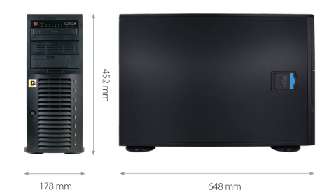 NOVUS Rejestrator sieciowy NMS NVR X-4U/24