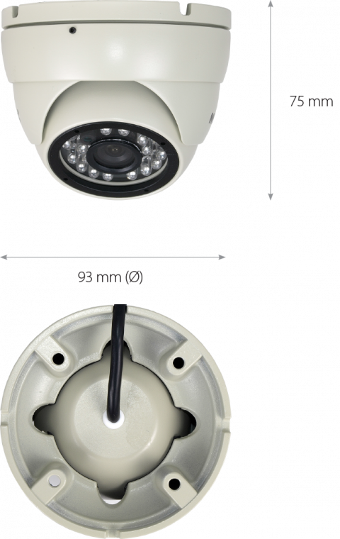 NOVUS CCTV Vandal Proof Camera NVAHD-2DN5101V/IR-1