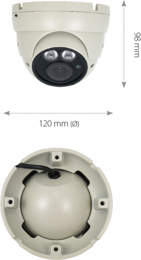 kamera CCTV NOVUS NVAHD-1DN5102V/IR-1