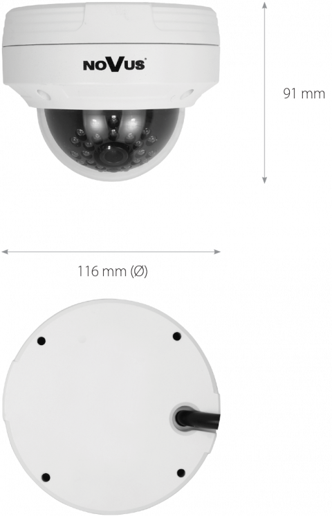 Kamera IP wandaloodporna NOVUS NVIP-2DN3020V/IR-1P