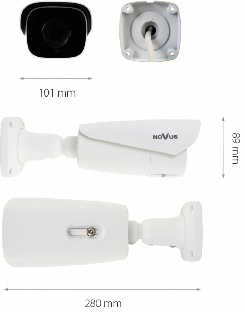 Bullet IP Camera NOVUS NVIP-2DN5001H/IR-1P