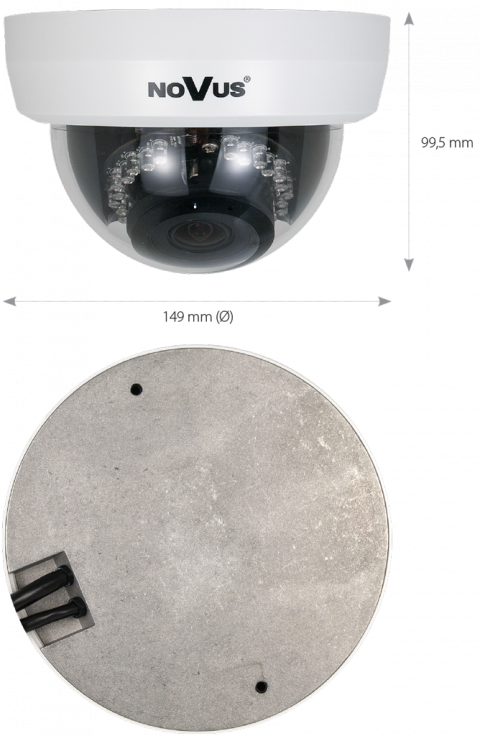 Kamera IP kopułkowa NOVUS NVIP-3DN7540D/IRH-2P