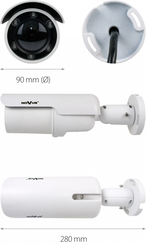 Kamera IP w obudowie NOVUS NVIP-8DN7560H/IRH-2P