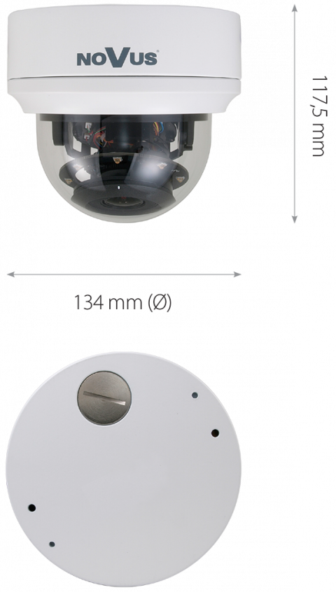 Kamera IP w obudowie NOVUS NVIP-8DN7560H/IRH-2P