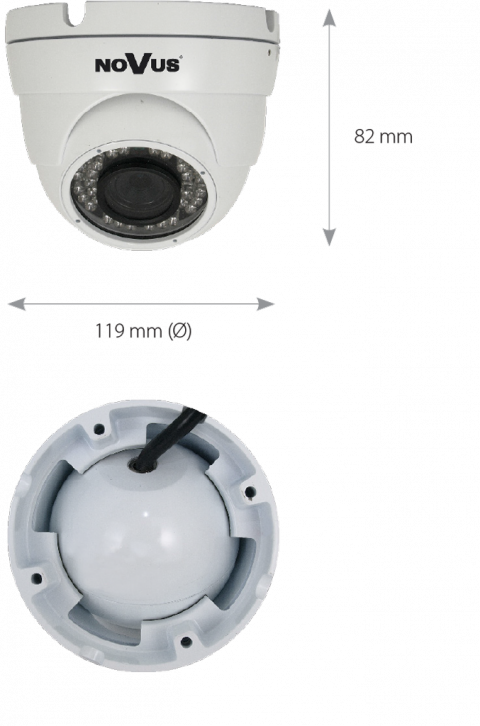 Kamera IP wandaloodporna NOVUS NVIP-2DN3000V/IR-1P