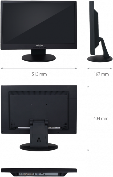 Monitor NOVUS NVM-622LCD