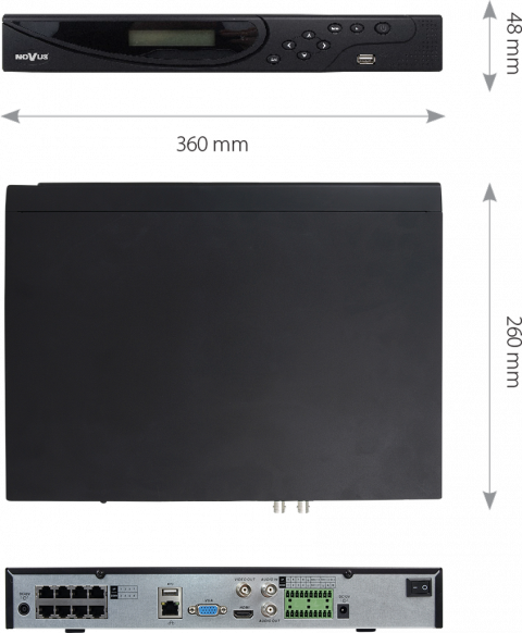 Network Video Recorder IP NOVUS NVR-3416