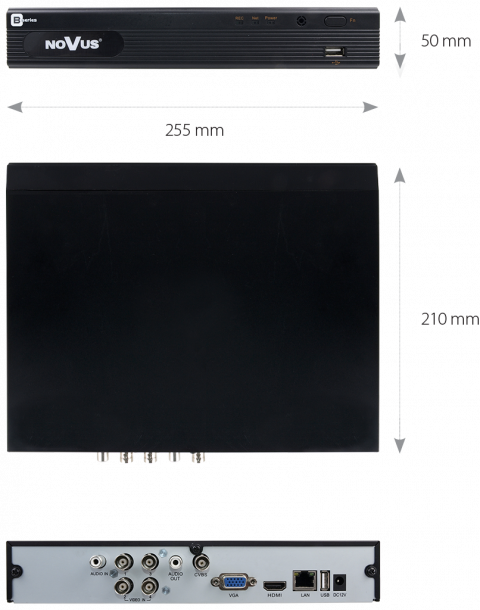 Rejestrator NOVUS NDR-BA3104-II