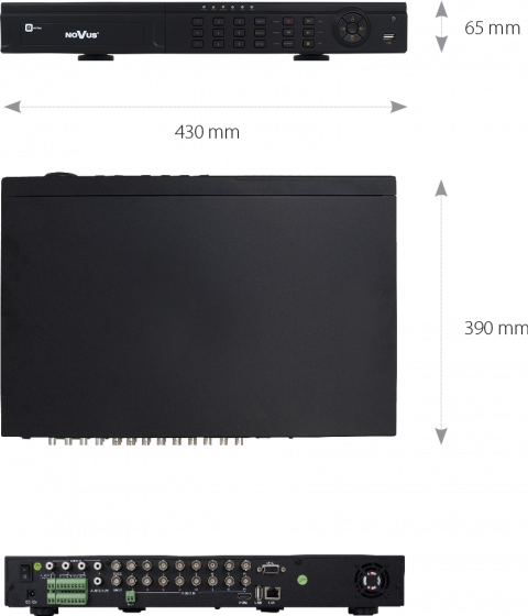 Rejestrator NOVUS NDR-BA6416