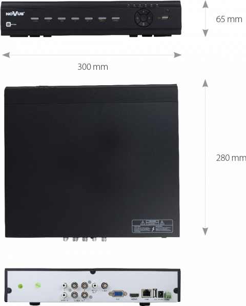Rejestrator NOVUS NDR-BA5104