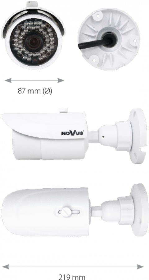 Kamera IP w obudowie NOVUS NVIP-1DN3000H/IR-1P