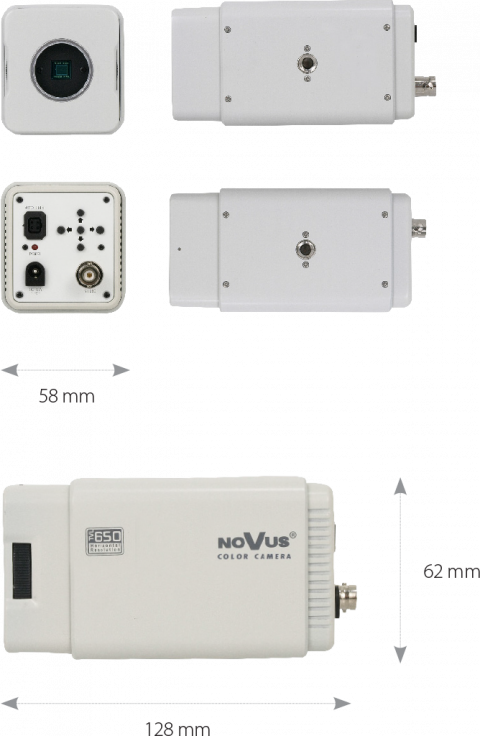 kamera kompaktowa NOVUS CCTV NVC-402C