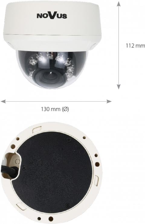 Kamera IP wandaloodporna NOVUS NVIP-2DN5041V/IRH-1P